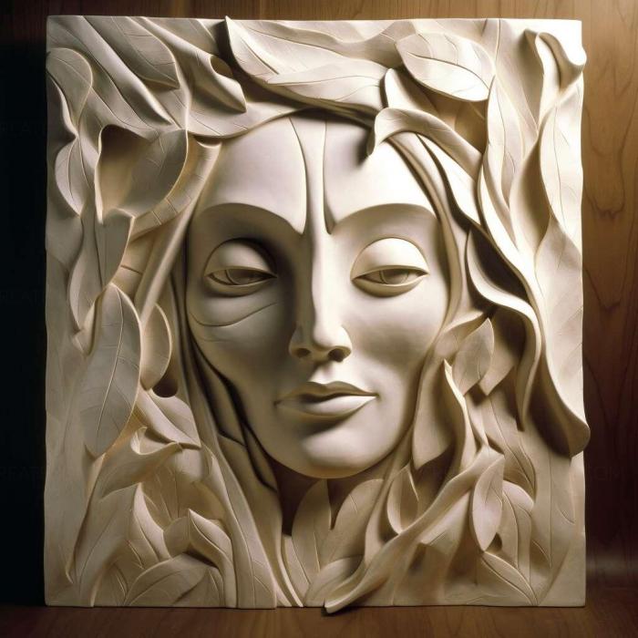 نموذج ثلاثي الأبعاد لآلة CNC 3D Art 